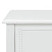 Bramble - Cholet Bedside Table in Architectural White - 27913HRW----LDT - GreatFurnitureDeal