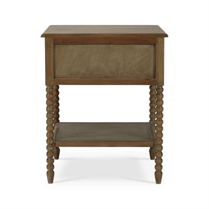 Bramble - Cholet Bedside Table in Straw Wash - 27913STW----- - GreatFurnitureDeal