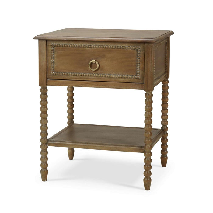 Bramble - Cholet Bedside Table in Straw Wash - 27913STW----- - GreatFurnitureDeal