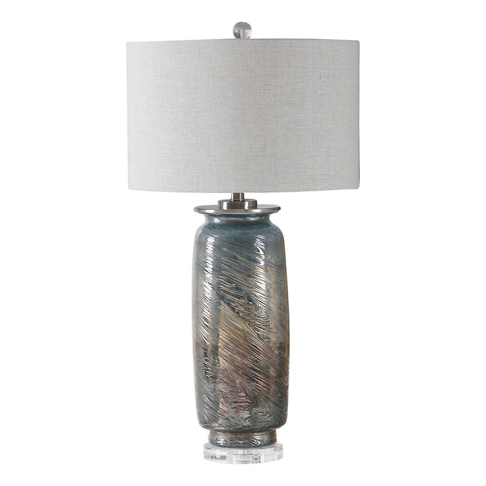 Uttermost - Olesya Swirl Glass Table Lamp - 27919 - GreatFurnitureDeal