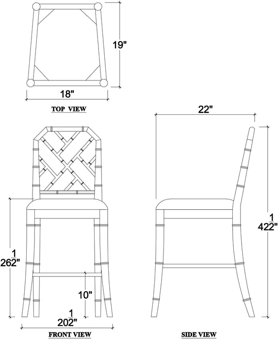 Bramble - Martinique Counter Stool - BR-27921 - GreatFurnitureDeal