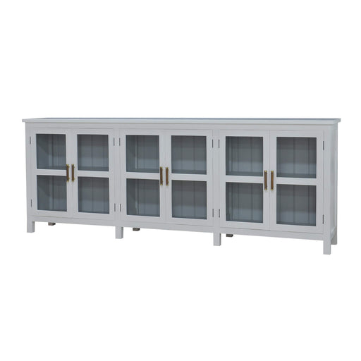 Bramble - Madrone 6 Door Sideboard in Architectural White, Grey Mist - US-WS-27922HRW-GMI--- - GreatFurnitureDeal