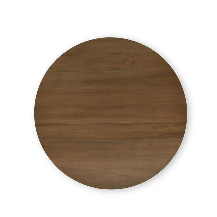 Bramble - Corte Round Coffee Table in Straw Wash - 27936STW----- - GreatFurnitureDeal