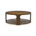 Bramble - Corte Round Coffee Table in Straw Wash - 27936STW----- - GreatFurnitureDeal