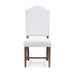 Bramble - Lorient Dining Chair In Straw Wash w/ Arctic White Performance Fabric -Set of 2- 27954STWSF204---- - GreatFurnitureDeal