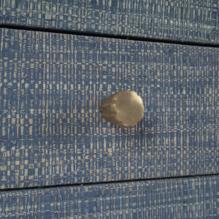 Bramble - Kagu Console Table w/ Raffia - BR-27969 - GreatFurnitureDeal