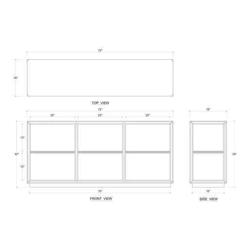 Bramble - Cohan Console Table in Mahogany - 27970WHP-RNAT - GreatFurnitureDeal