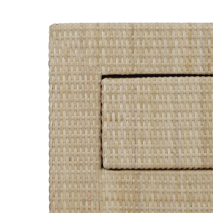 Bramble - Kagu End Table Wrapped in Natural Rattan - 27974RNAT----- - GreatFurnitureDeal