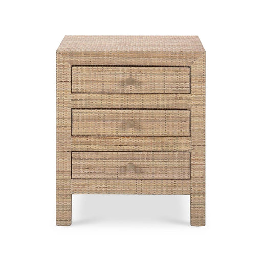 Bramble - Kagu End Table Wrapped in Natural Rattan - 27974RNAT----- - GreatFurnitureDeal