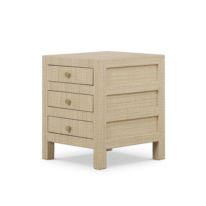 Bramble - Kagu End Table Wrapped in Natural Rattan - 27974RNAT----- - GreatFurnitureDeal