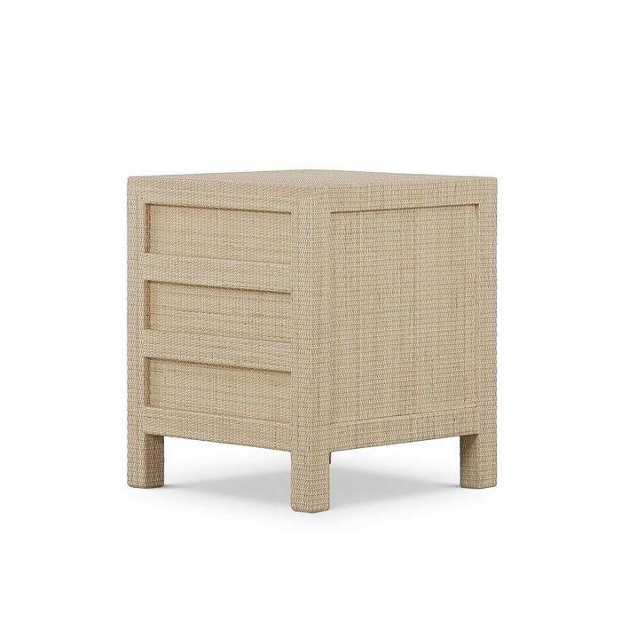 Bramble - Kagu End Table Wrapped in Natural Rattan - 27974RNAT----- - GreatFurnitureDeal