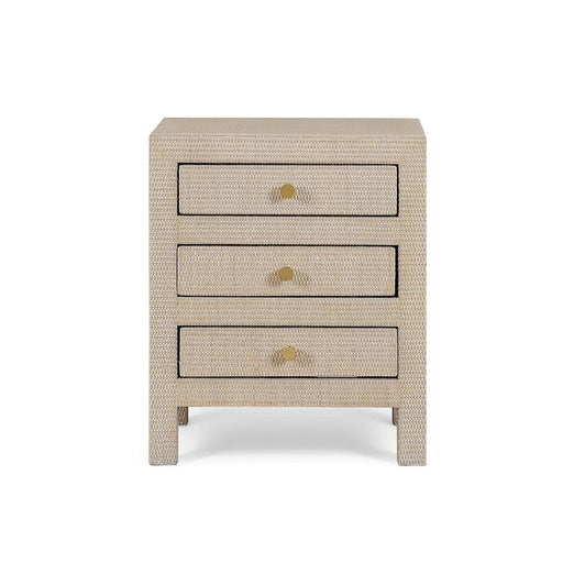 Bramble - Kagu End Table Wrapped in Sandbar Rattan - 27974RSNB----- - GreatFurnitureDeal