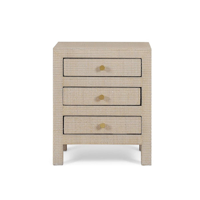Bramble - Kagu End Table Wrapped in Sandbar Rattan - 27974RSNB-----