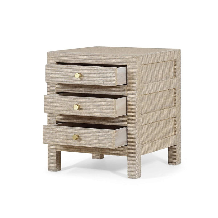 Bramble - Kagu End Table Wrapped in Sandbar Rattan - 27974RSNB-----