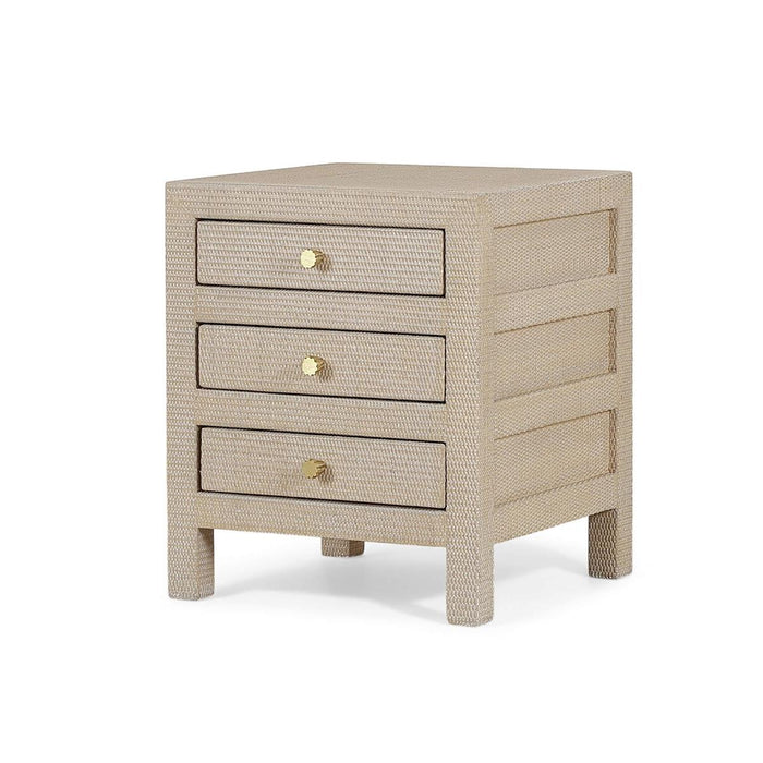 Bramble - Kagu End Table Wrapped in Sandbar Rattan - 27974RSNB-----