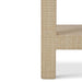 Bramble - Kagu Console Table Wrapped in Rattan Natural - 27975RNAT----- - GreatFurnitureDeal