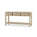 Bramble - Kagu Console Table Wrapped in Rattan Natural - 27975RNAT----- - GreatFurnitureDeal