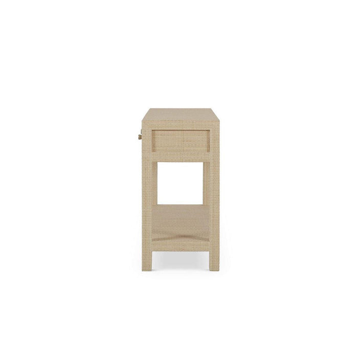 Bramble - Kagu Console Table Wrapped in Rattan Natural - 27975RNAT----- - GreatFurnitureDeal
