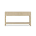 Bramble - Kagu Console Table Wrapped in Rattan Natural - 27975RNAT----- - GreatFurnitureDeal