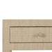 Bramble - Kagu Console Table Wrapped in Rattan Natural - 27975RNAT----- - GreatFurnitureDeal