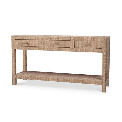 Bramble - Kagu Console Table In Rattan Natural - 27975RNAT----- - GreatFurnitureDeal