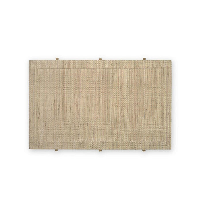 Bramble - Kagu 6 Drawer Coffee Table Wrapped in Rattan Natural - 27976RNAT----- - GreatFurnitureDeal