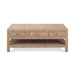 Bramble - Kagu 6 Drawer Coffee Table In Rattan Natural - 27976RNAT----- - GreatFurnitureDeal