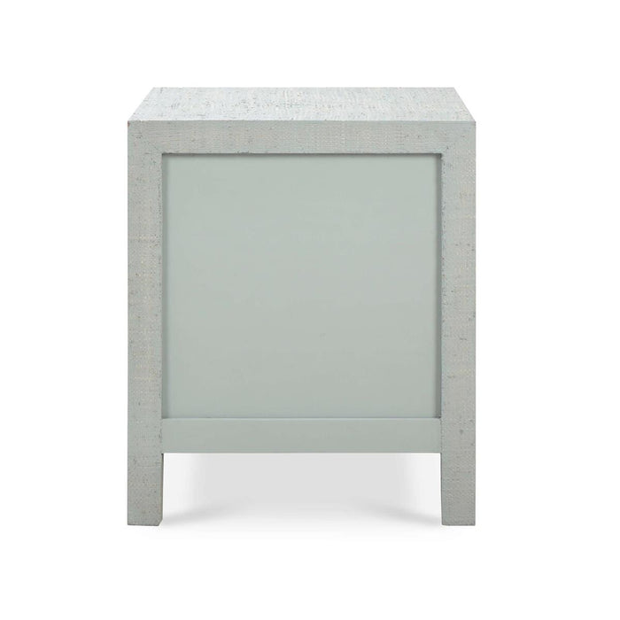Bramble - Kagu End Table in Pale Blue Washed Raffia - 27979RFPB----- - GreatFurnitureDeal