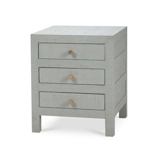 Bramble - Kagu End Table in Pale Blue Washed Raffia - 27979RFPB----- - GreatFurnitureDeal