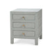 Bramble - Kagu End Table in Pale Blue Washed Raffia - 27979RFPB----- - GreatFurnitureDeal