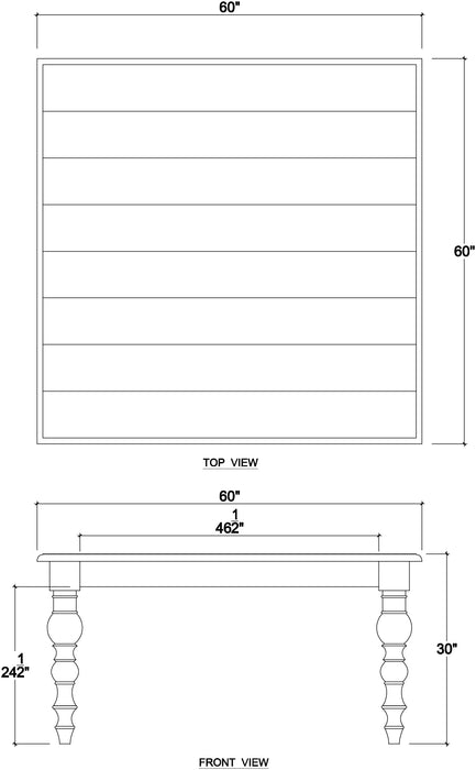 Bramble - Madison Square Dining Table - BR-27986 - GreatFurnitureDeal
