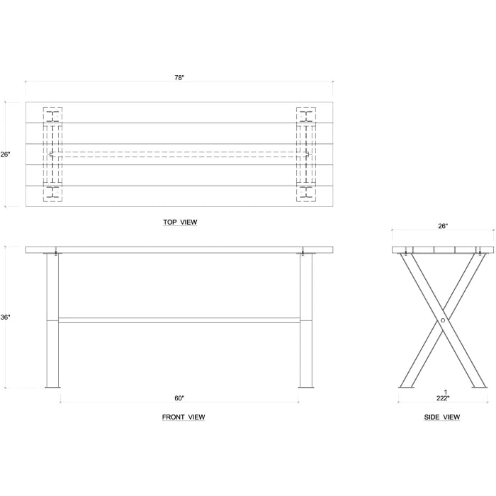 Bramble - Laval Counter Table - 28017MIDGMA - GreatFurnitureDeal