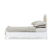Bramble - Covington King Bed in Architectural White w/ Rattan Natural - 28025HRW-RNAT--LDT - GreatFurnitureDeal