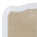 Bramble - Covington King Bed in Architectural White w/ Rattan Natural - 28025HRW-RNAT--LDT - GreatFurnitureDeal