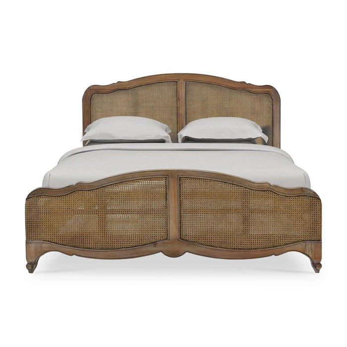 Bramble - Covington King Bed in Straw Wash w/ Rattan Glaze - 28025STW-RGZE---