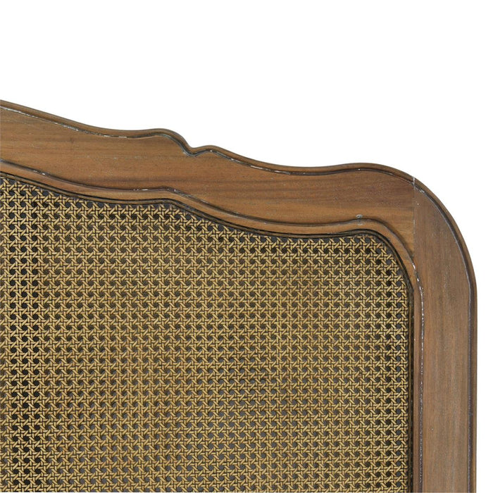 Bramble - Covington King Bed in Straw Wash w/ Rattan Glaze - 28025STW-RGZE---