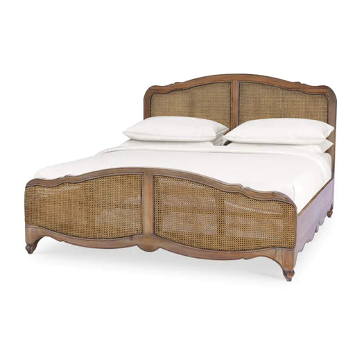 Bramble - Covington Rattan King Bed - 28025STW-RGZE - GreatFurnitureDeal