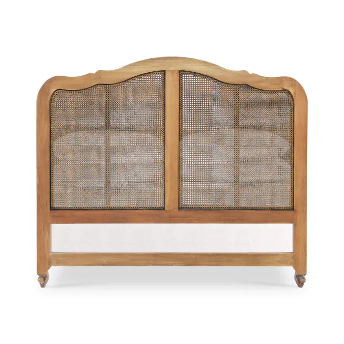 Bramble - Covington Rattan Queen Bed - 28026STW-RGZE - GreatFurnitureDeal