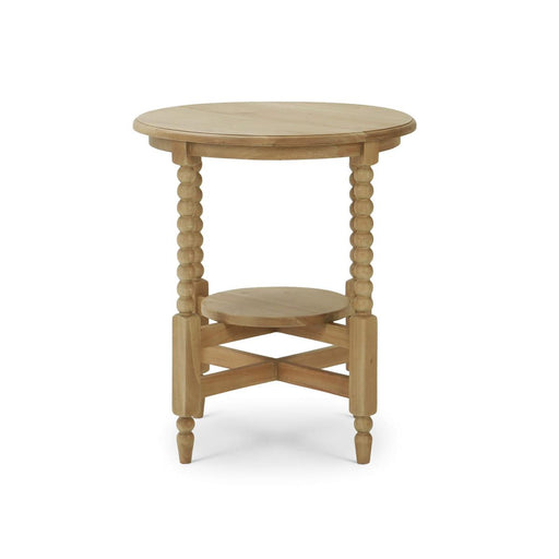 Bramble - Cholet Round Side Table in Fruitwood - 28047FRW----- - GreatFurnitureDeal