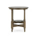 Bramble - Cholet Round Side Table in Straw Wash - 28047STW----- - GreatFurnitureDeal