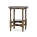 Bramble - Cholet Round Side Table in Straw Wash - 28047STW----- - GreatFurnitureDeal
