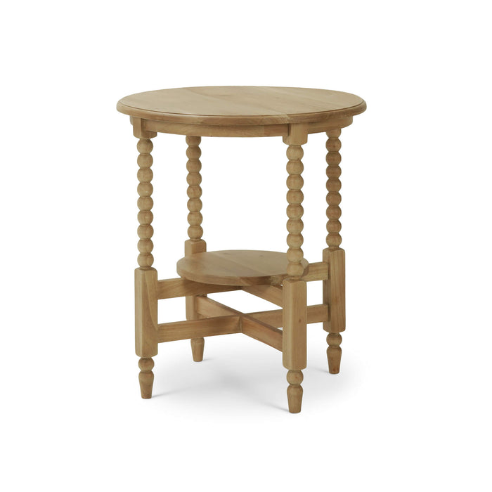 Bramble - Cholet Round Side Table in Fruitwood - 28047FRW----- - GreatFurnitureDeal
