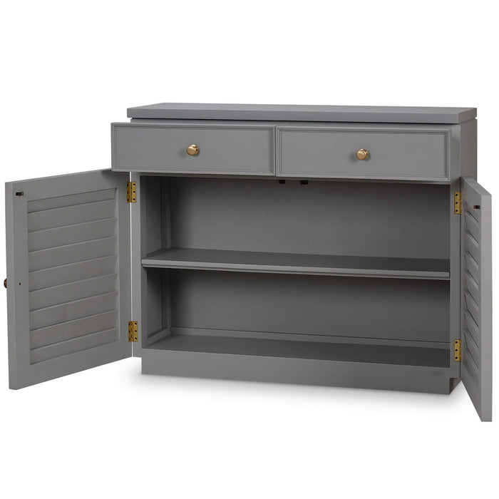 Bramble - Oxford Shutter 2 Door Cabinet - BR-28050 - GreatFurnitureDeal