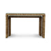 Bramble - Tuscan Rush Nesting Console w/ Tempered Glass - BR-28065 - GreatFurnitureDeal