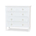 Bramble - Cholet 5 Drawer Dresser In Architectural White - 28066HRW----LDT - GreatFurnitureDeal