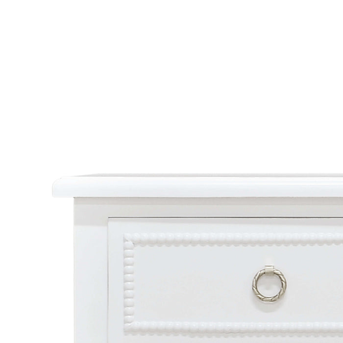 Bramble - Cholet 5 Drawer Dresser In Architectural White - 28066HRW----LDT - GreatFurnitureDeal