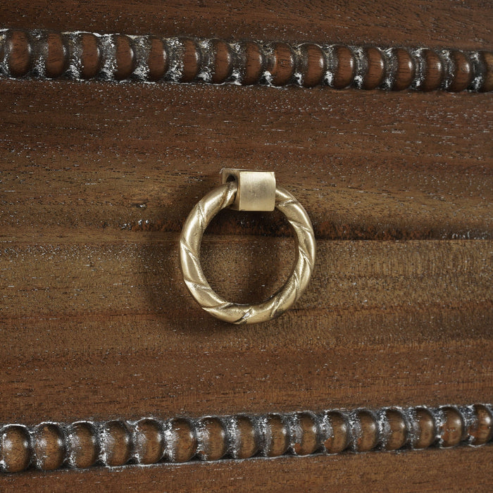 Bramble - Cholet 5 Drawer Dresser In Straw Wash - 28066STW----- - GreatFurnitureDeal