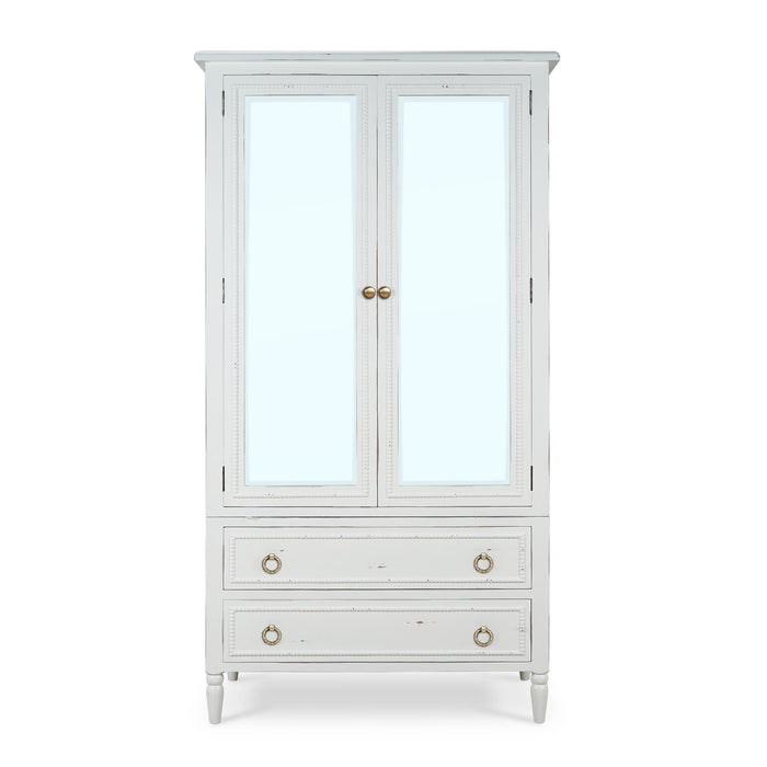 Bramble - Cholet Wardrobe w/ 2 Drawer - BR-28067 - GreatFurnitureDeal