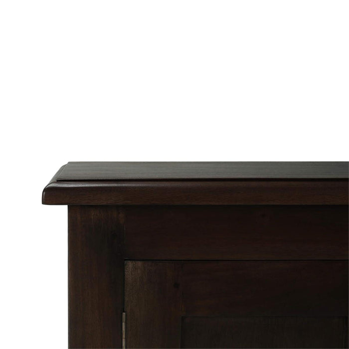 Bramble - Osborn Narrow 2 Door Cabinet in Walnut - 28069WLT-----