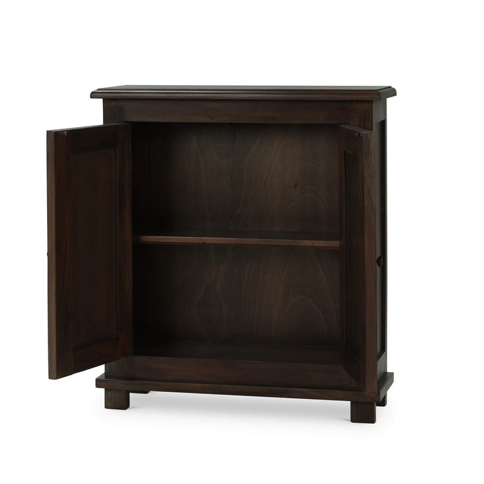 Bramble - Osborn Narrow 2 Door Cabinet in Walnut - 28069WLT----- - GreatFurnitureDeal
